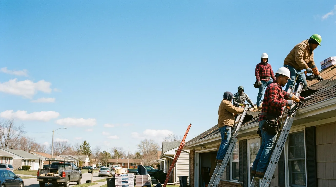 Roofing in Lake Station, IN near me